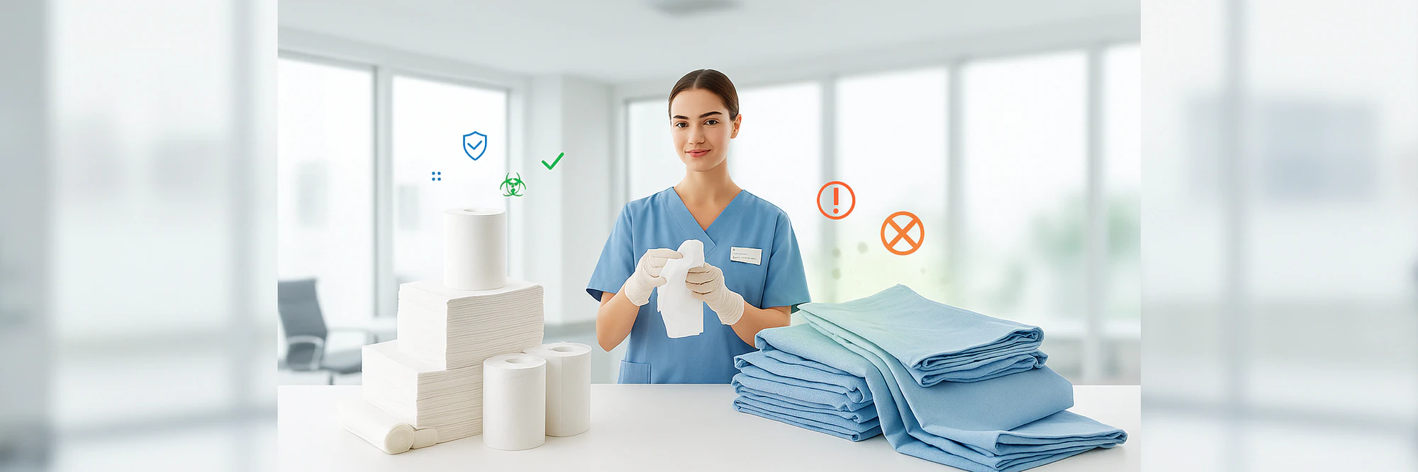 Por que o papel ainda é insubstituível na higiene profissional